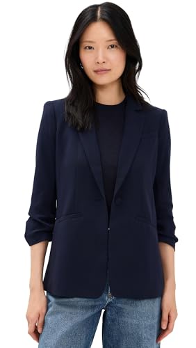 Cinq a Sept レディース クレープクロエブレザー US サイズ: 6 カラー: ブルー