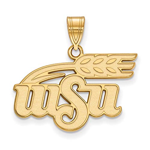 Wichita State Large (3 / 4インチ) ペンダント(10 Kイエローゴールド)