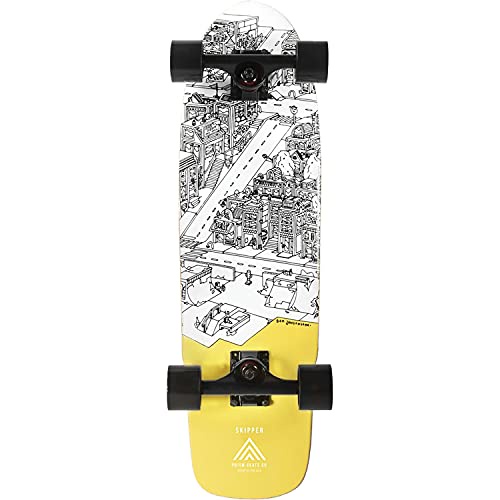 Prism Skate Ben Jundanian Skipper Cruiser コンプリートスケートボード - 7.75インチ x 27インチ