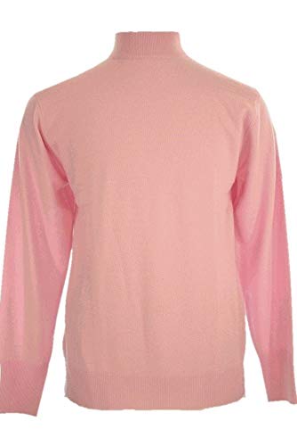 Shephe メンズ モックタートルネック カシミアセーター US サイズ: XX-Large カラー: ピンク