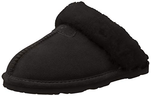 Bearpaw Loki Ii 2 - レディース シープスキン スリッパ ブラック - 8