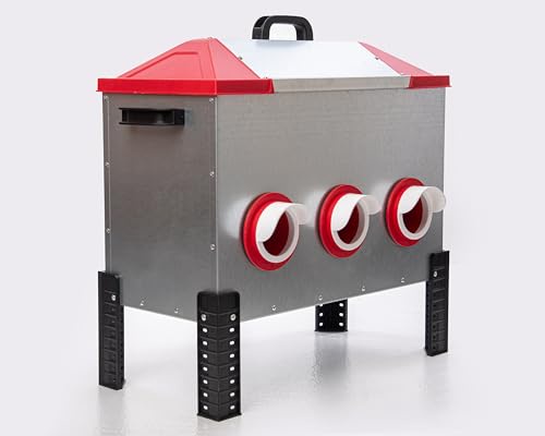 RentACoop 鶏用フィーダー ホワイト RentACoop 鶏用フィーダー
