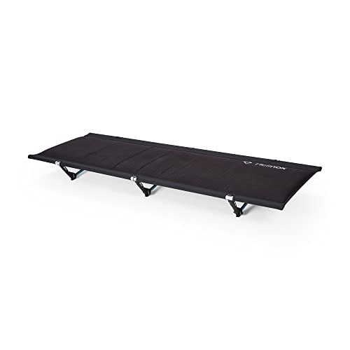 Helinox(ヘリノックス) Cot One コンバーチブル断熱 | 4シーズンパフォーマンス、合理化されたサポート力のある、収納可能なキャンプ用コット(ブラック)