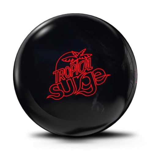 Bowlerstore Products ストームプレドリルトロピカルサージボウリングボール - ミッドナイトブラック 14ポンド