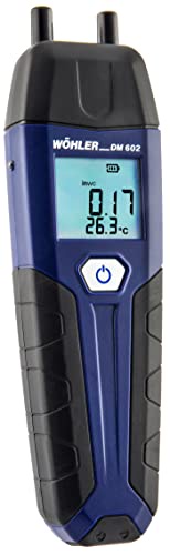 Wohler DM 602 デジタルマノメーター 2ポートゲージ ブルー