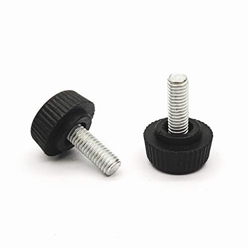 M5-0.8x12mm サムスクリューノブ グリップ 親指ねじ 刻み付きノブ グリップ 10個