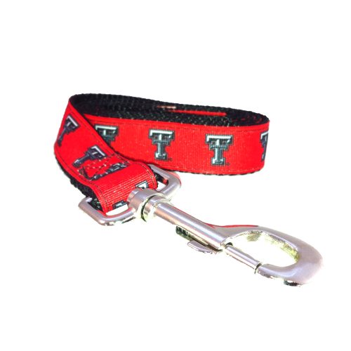 テキサスTech犬leash-texas TechレッドRaiders犬leash-2サイズ( 6 foot-large ) マルチカラー