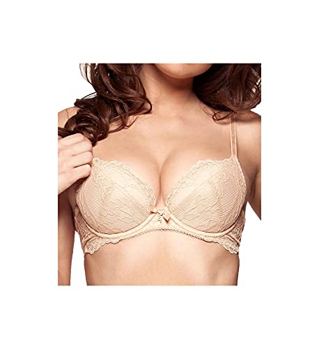 Gossard Superboost Lace Nude Padded Plunge Bra 7711 38D