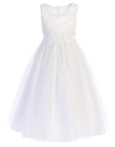 Swea Pea & Lilli DRESS ガールズ US サイズ: 10 カラー: ホワイト