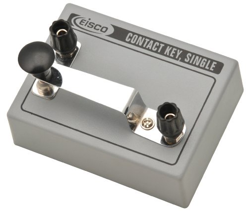 Eisco Labs Contact Key, Telegraphing/Morse Code, Single by EISCO