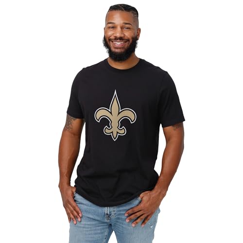 [FOCO] シャツ Nfl Team Primary Logo Black Short Sleeve T-shirt メンズ ブラック M