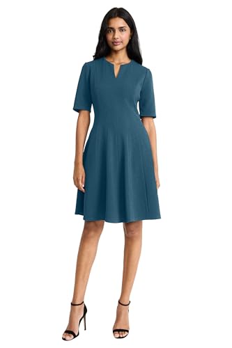 Maggy London レディース ノッチネックフィット&フレア キャリア