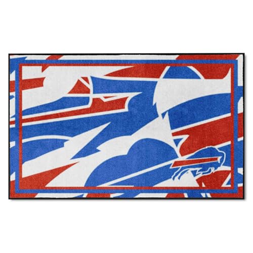Fanmats NFL バッファロービルズ NFL - バッファロービルズ 4x6 ラグ チームカラー ワンサイズ