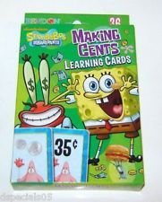 Nickelodeon Spongebob Squarepants Money Makingセント学習カード