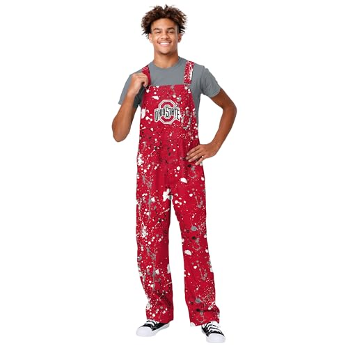 FOCO NCAA メンズ Ncaa College チームロゴビブオーバーオール