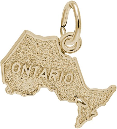 レンブラントOntarioマップチャーム