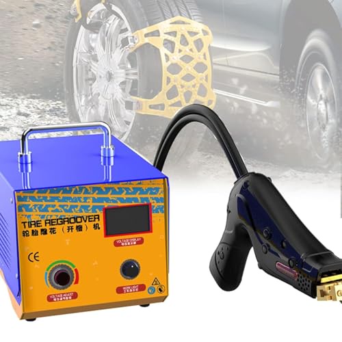 Erxewim 電動タイヤ再グルーオーバーマシン デジタルコントロール付き ゴムタイヤの溝入れと彫刻、タイヤの再読用プロフェッショナルツール