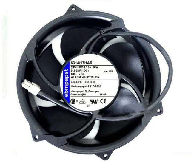 6314/17HAR 17250 ファン 24V 30W 170 * 50mm 冷却ファン
