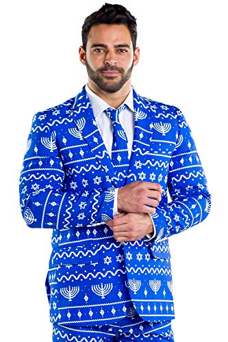 Tipsy Elves SUIT メンズ US サイズ: 44 カラー: ブルー