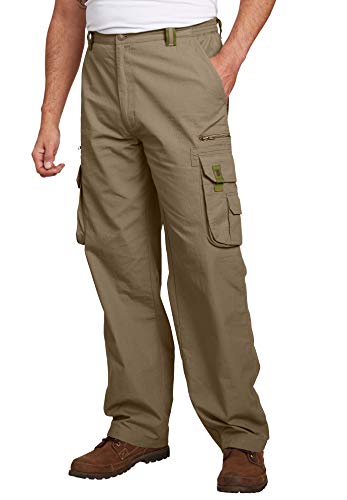 Boulder CreekメンズBig & Tall Ripstop Expedition Cargos