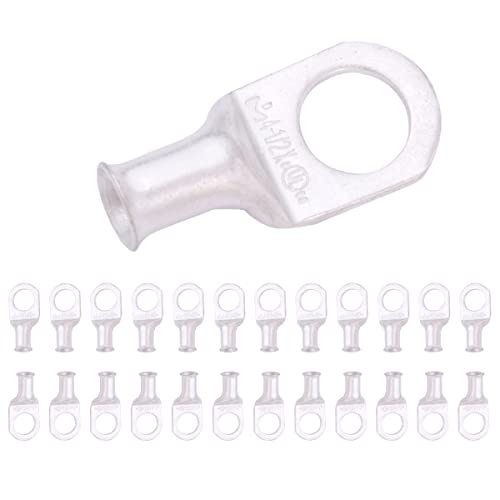 SELTERM ULリスト マリングレード 高耐久性 スズメッキ銅ラグ 耳金 25 Pack