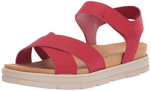 Easy Spirit レディース Shondra3 サンダル, レッド610, 12