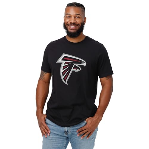 [FOCO] シャツ Nfl Team Primary Logo Black Short Sleeve T-shirt メンズ ブラック M