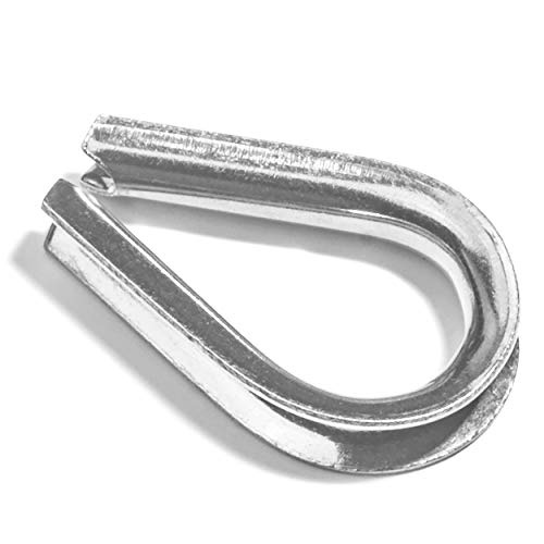 Premier Stainless Solutions 高耐久ステンレススチール指ぬき 1/2インチケーブル用 T316 マリングレード ? 25個入り