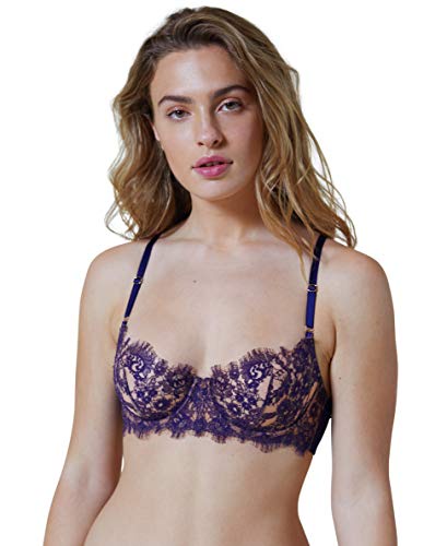 Skarlett Blue レディース Entice バルコネットブラ US サイズ: 34C カラー: ベージュ