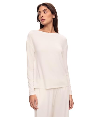Eberjey レディース ジゼル トップ, アイボリー(Ivory), X-Small