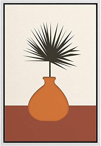 IDEA4WALL 額入りキャンバスウォールアート リビングルーム ベッドルーム イラスト キャンバスプリント モダンなホームデコレーション用 すぐに掛けられます - 16インチ x 24インチ