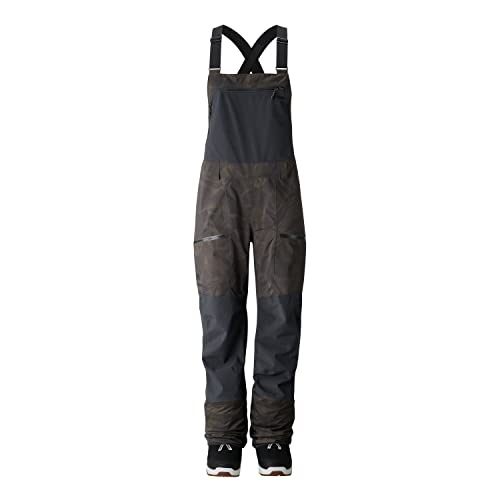 JONES スノーボード レディース マウンテンサーフビブ、Mtn Surf Camo Sサイズ