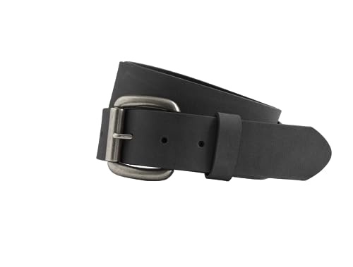 First Manufacturing FIMB16004-Black-48-Blackumi Black Size 48 Genuine Leather Dress Belt, 1 Pack