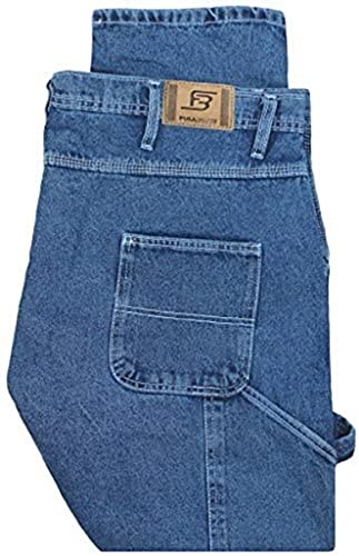 フルブルーBigメンズカーペンターデニムジーンズパンツMediumブルー# 596 a US サイズ: 58 X 32 カラー: ブルー