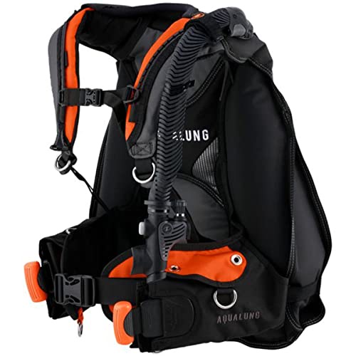 AQUALUNG Pro HD コンパクト BCD (S)、グレー、オレンジ