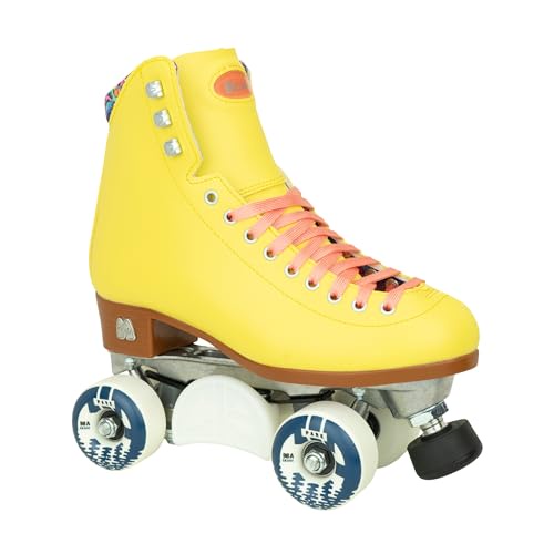 Moxi Bunny Hop スケート パーク ローラースケート - ファッショナブルなレディースローラースケート | ストロベリーレモネード | サイズ6