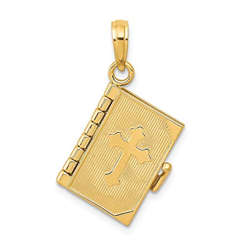 Roy Rose Jewelry 14K イエローゴールド 主の祈り 聖書ペンダント