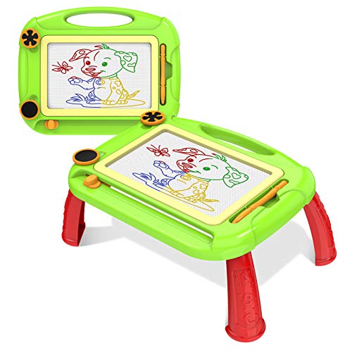 Creative Toys 2~4歳男児用 マグネット付き落書き落書きボード 2~4歳のお子様向け お祭りギフト 誕生日プレゼント 幼児向け 2~4歳 小さなタブレット