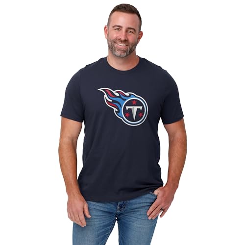 FOCO メンズ NFL チーム プライマリーロゴ チームカラー 半袖 Tシャツ