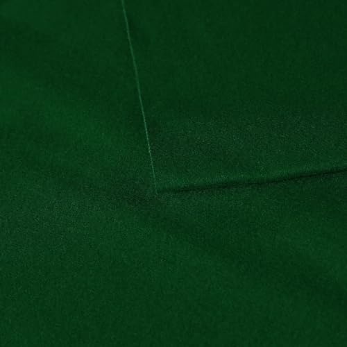 Feishibang インク グリーン ビリヤードクロス 678フィート プールテーブル用 for US8 Table