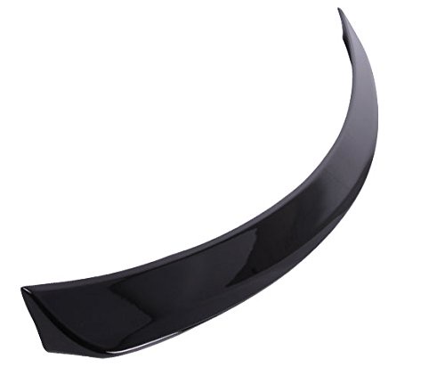 IKON MOTORSPORTS 塗装済みトランクスポイラー 2011-2017 Benz CLS-Class W218 AMG #040 ブラック ABS リアウイング