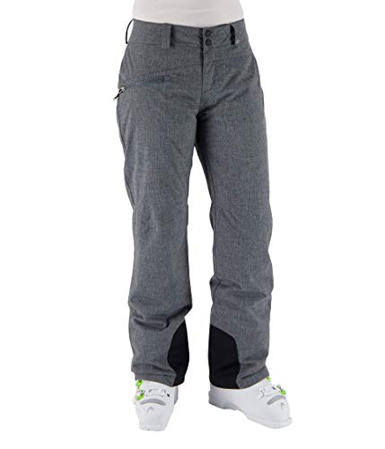 Obermeyer Womens Malta Pant, Charcoal, 10