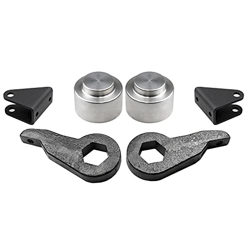 TSS 3インチ フロント 2インチ リア レベリングリフトキット 2002-2009 ハマー H2 ショックエクステンダー付き