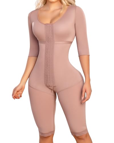 シェイプコンセプト 072 042 Fajas Colombianas Reductoras y Moldeadoras 術後 圧縮服 お腹タック, ココア, Small