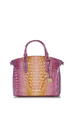 BRAHMIN ダックスベリー サッチェル, グレープフルーツ, One Size