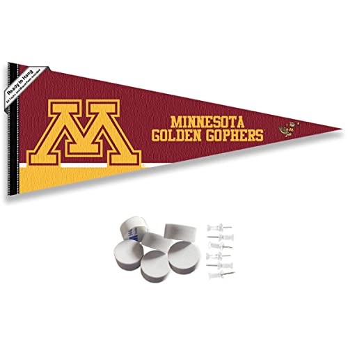 College Flags & Banners Co. ミネソタ・ゴーファーズ ペナントフラッグ 壁タックマウントパッド