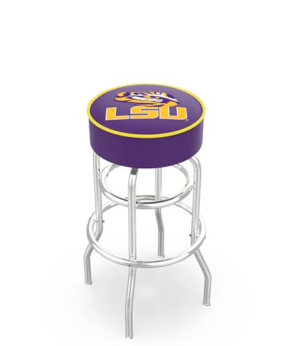 LSU Tigersルイジアナ州状態レトロバースツール