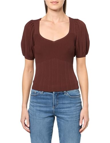 PAIGE レディース Maie トップス, ラムレーズン, Large
