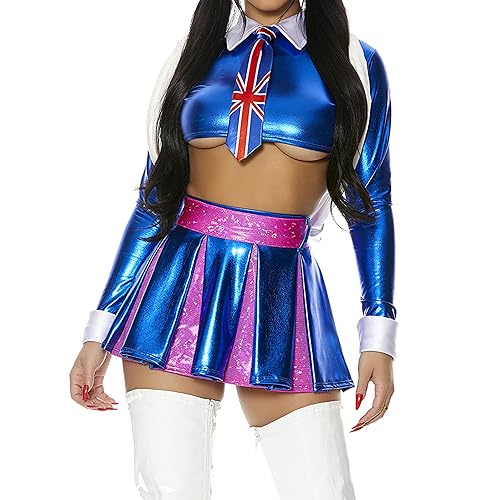 Forplay レディース Fook Who? セクシー映画 キャラクター コスチューム, ブルー, Medium/Large