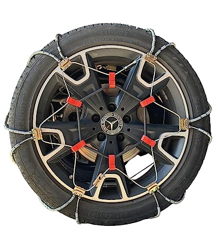 TireChain.com 235/50R20 ケーブルタイヤチェーン - 対角スタイル、ペアで販売